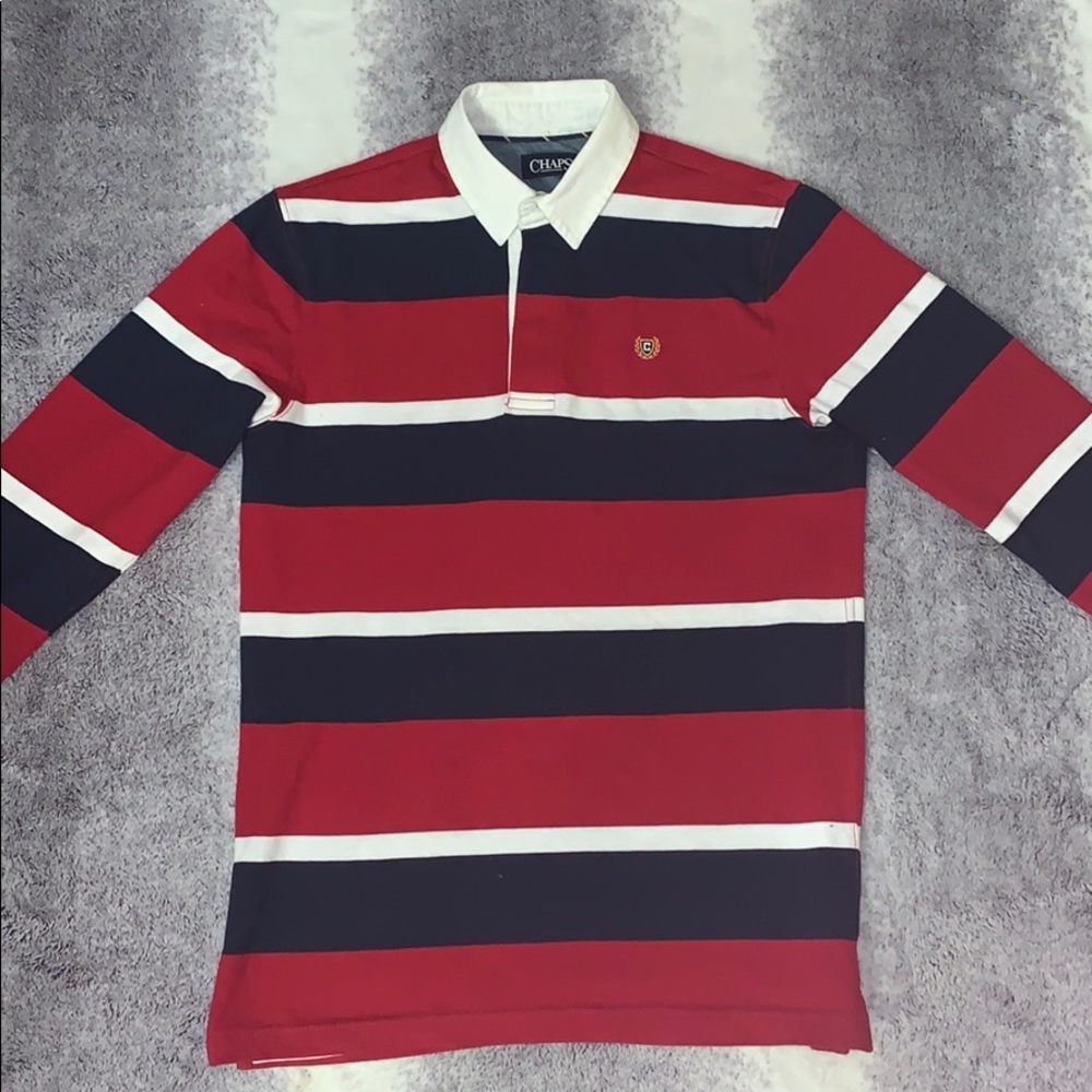 Chaps Long Sleeve Rugby Shirt